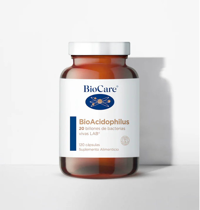 Probióticos - BioAcidophilus 20 billones - 120 cápsulas