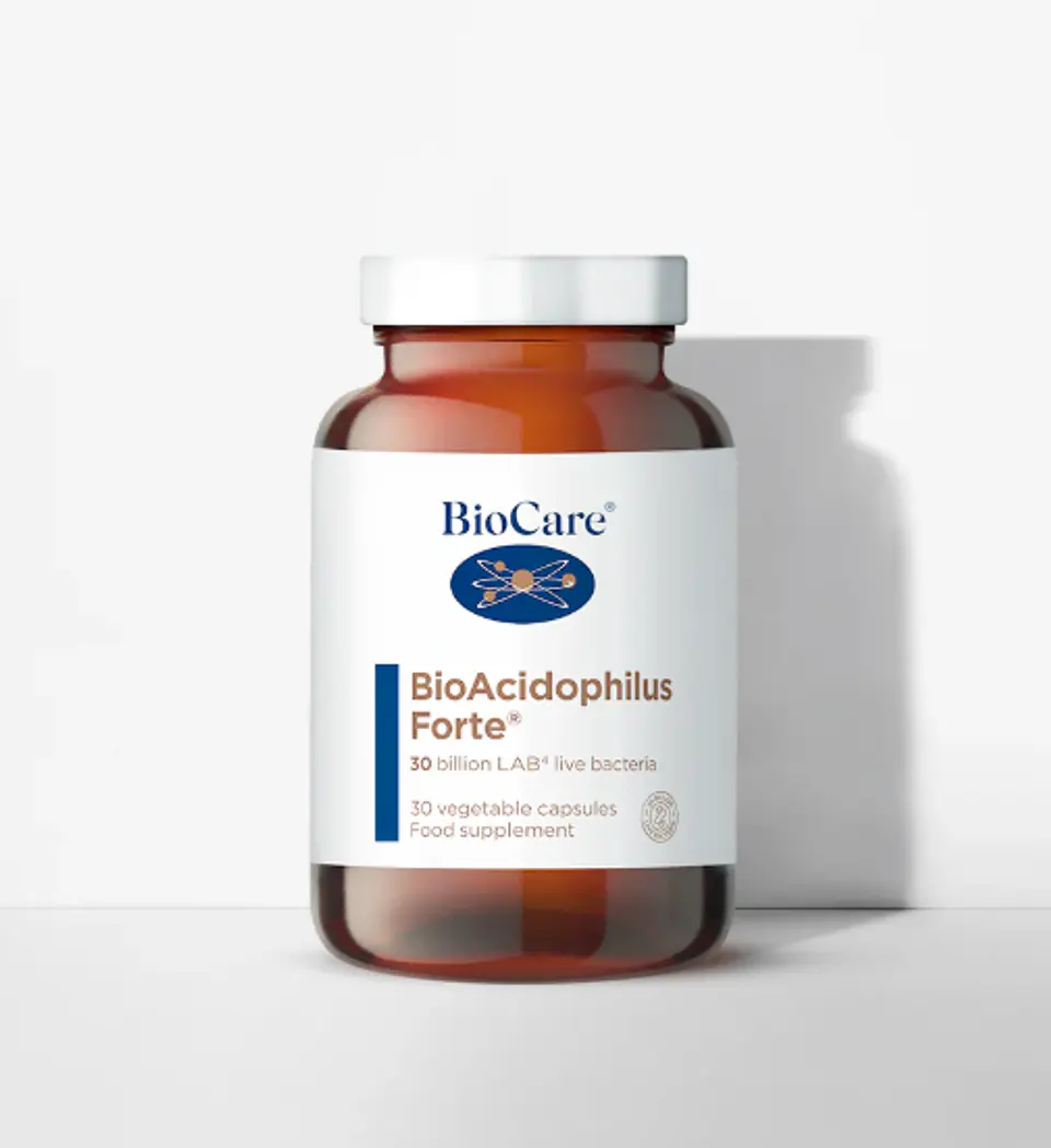 Bioacidophilus Forte 30 Billones 30 Cáp Biocare 1