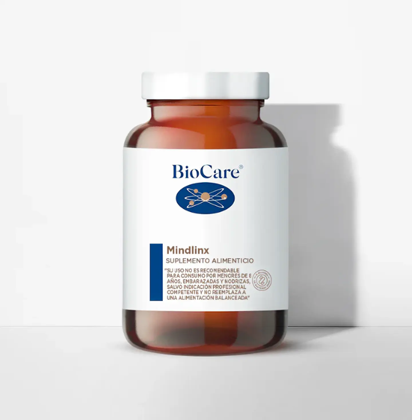 Mindlinx Probióticos con Glutamina Biocare – 16 Billones UFC Libre de FOS 60 Cápsulas 1