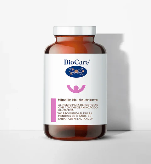 Mindlinx Multinutriente Polvo Biocare – Multivitamínico en Polvo para Energía y Sistema Nervioso 150 g 