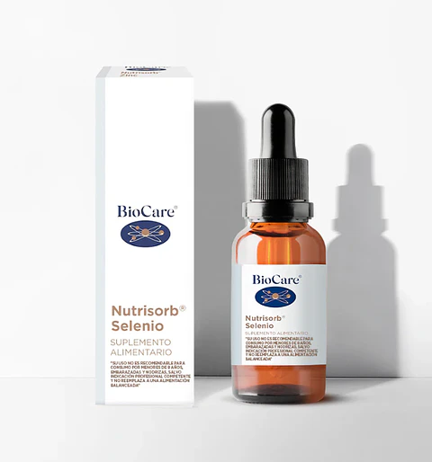 Nutrisorb Selenio Líquido Biocare – Selenio en Gotas Alta Absorción 15 ml 