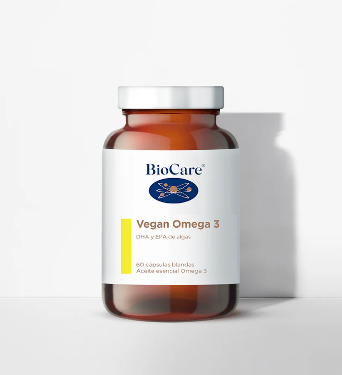 Omega 3 Vegano EPA 400mg + DHA 800mg 60 cápsulas blandas Vegana