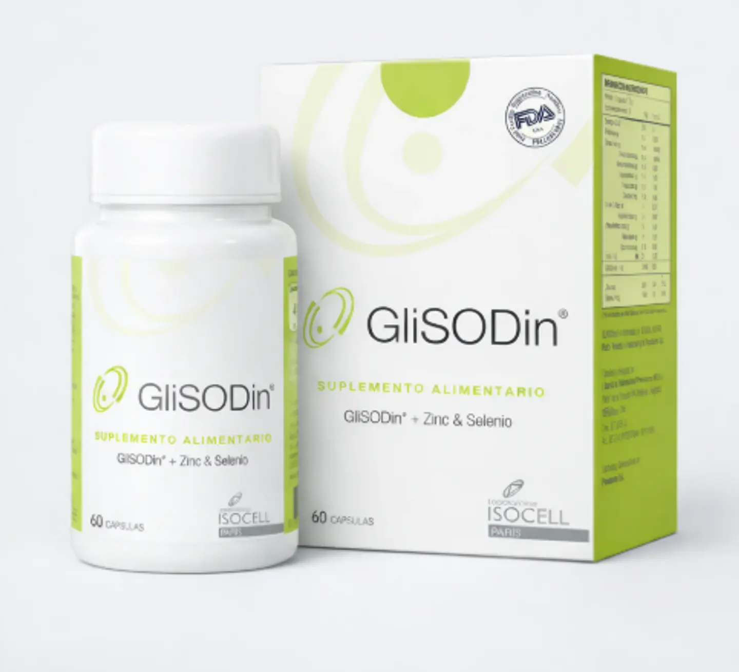 GliSODin – Activador del Sistema Antioxidante Interno (SOD) 60 cápsulas 1