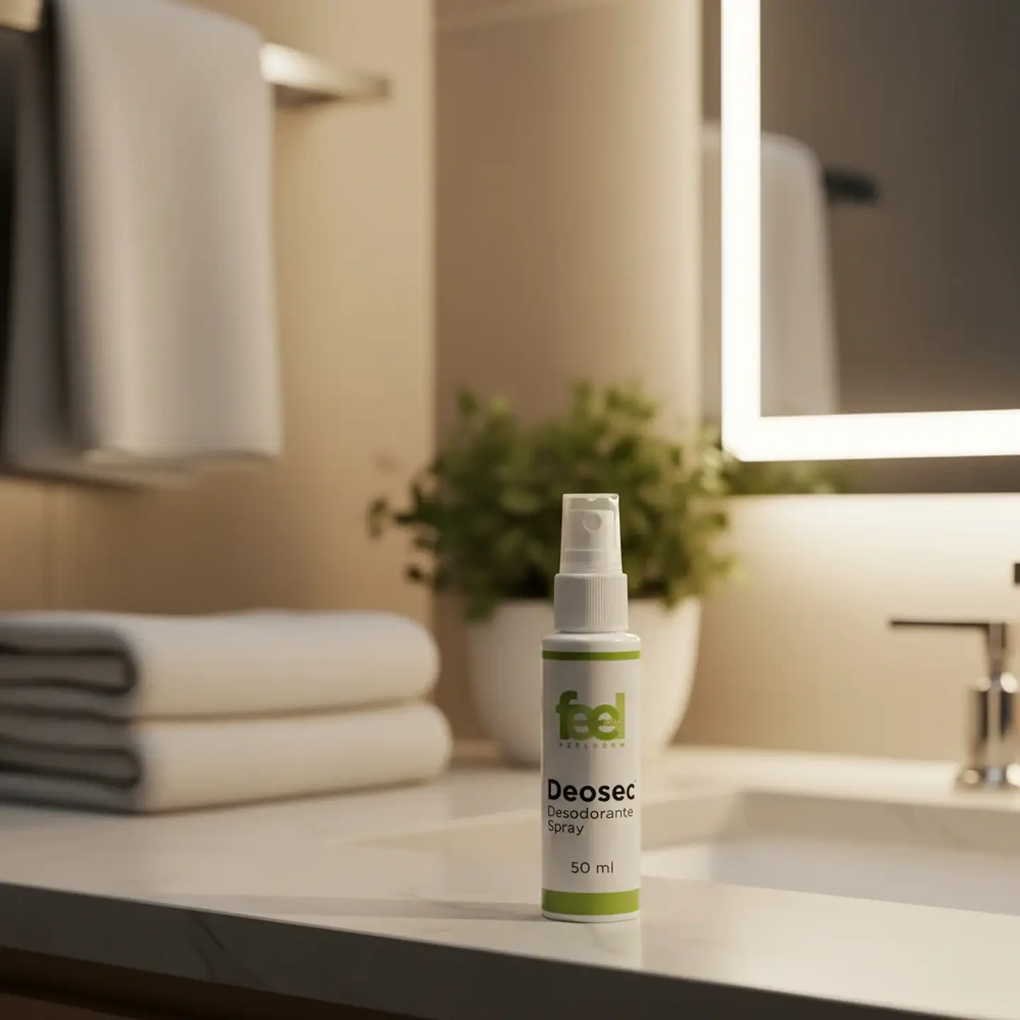 DEOSEC SPRAY FEELDERM Antitranspirante 90 g | Protección prolongada y rápida sensación de frescura 2