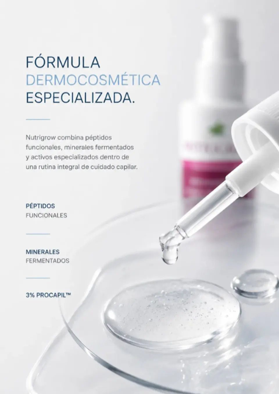 Pack Nutrigrow Sérum + Shampoo Cabello Normal o Seco | Fortalece el Cabello desde la Raíz 2