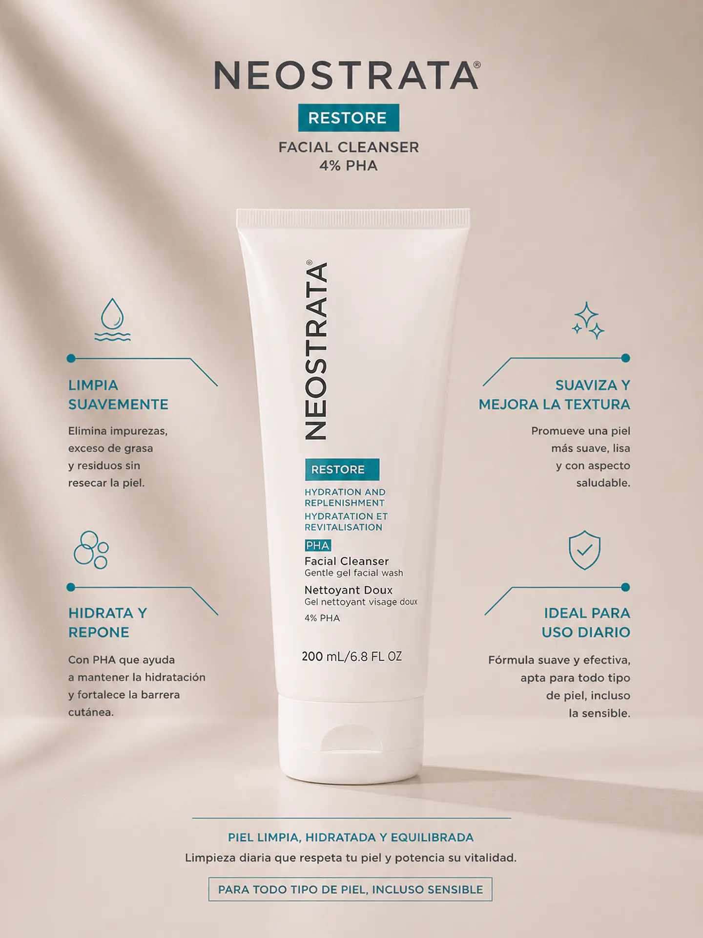 Facial Cleanser PHA Neostrata  2