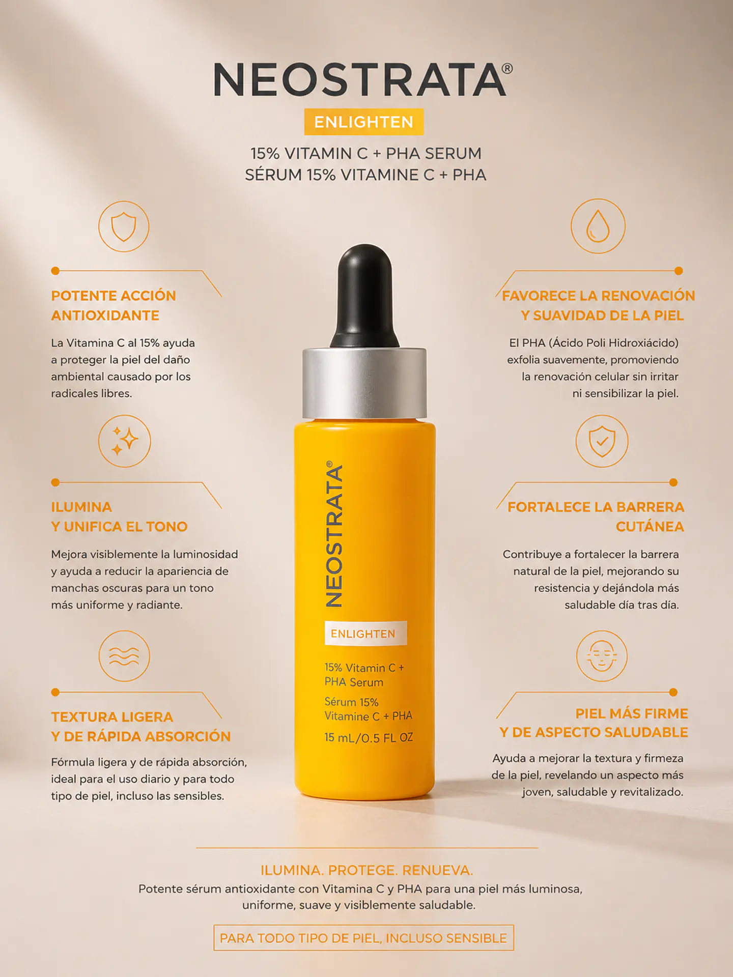 Vitamina C 15% + PHA Serum Neostrata 2
