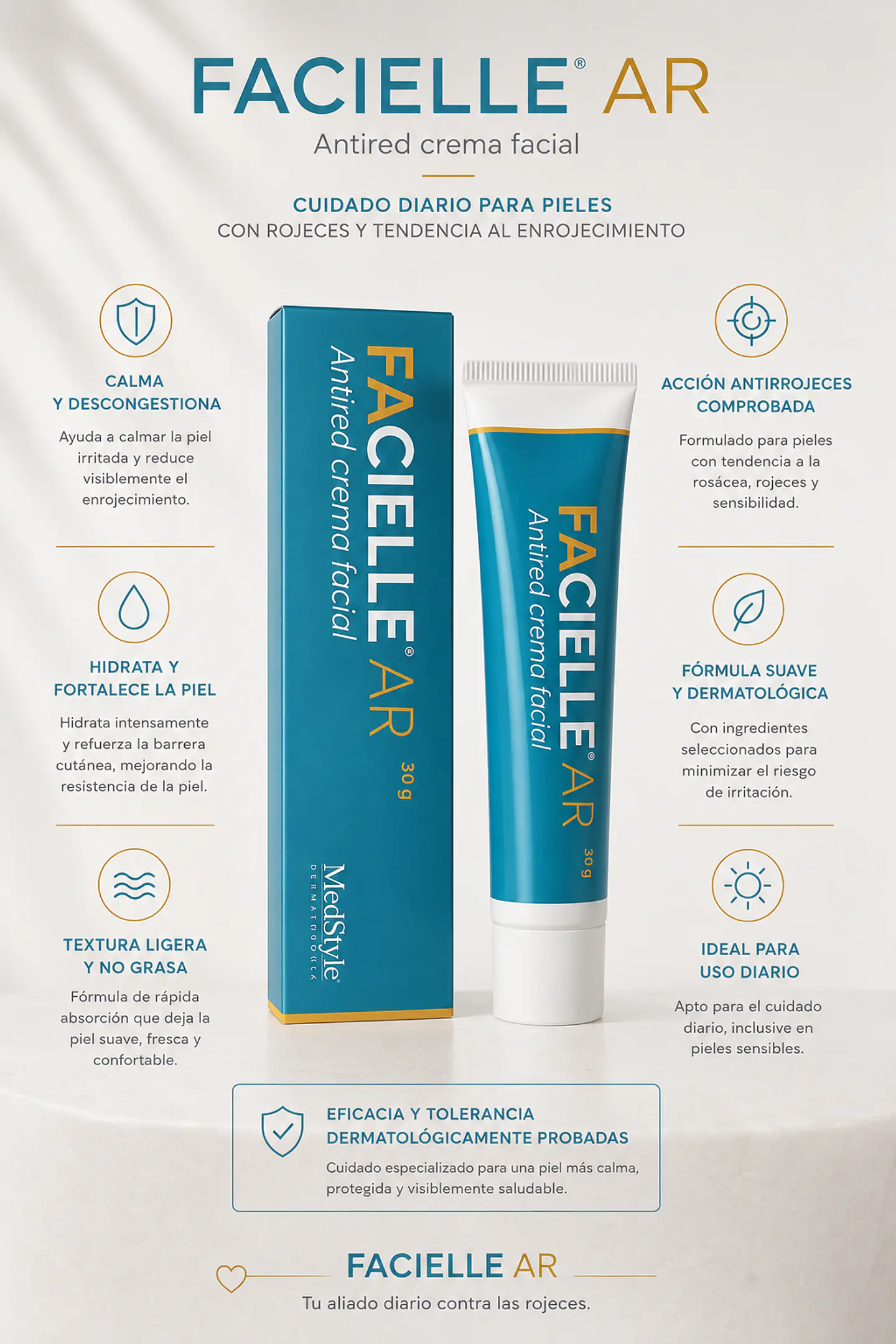 Facielle AR Antired crema facial 2