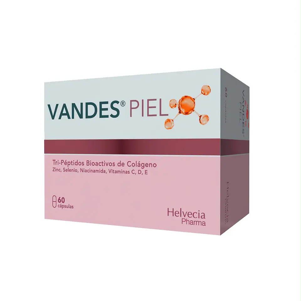 Vandes Piel Alpes Laboratories | Colágeno Verisol® para piel, cabello y uñas 60 cápsulas 1
