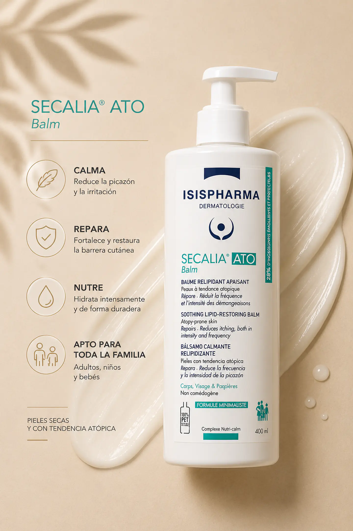 Secalia ATO Balm 400 ml Isispharma 2