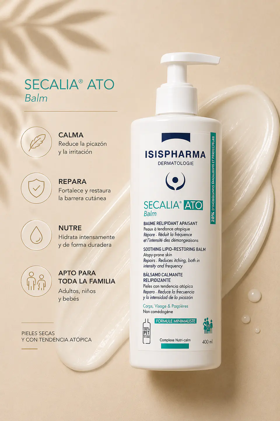 Secalia ATO Balm 400 ml Isispharma 2