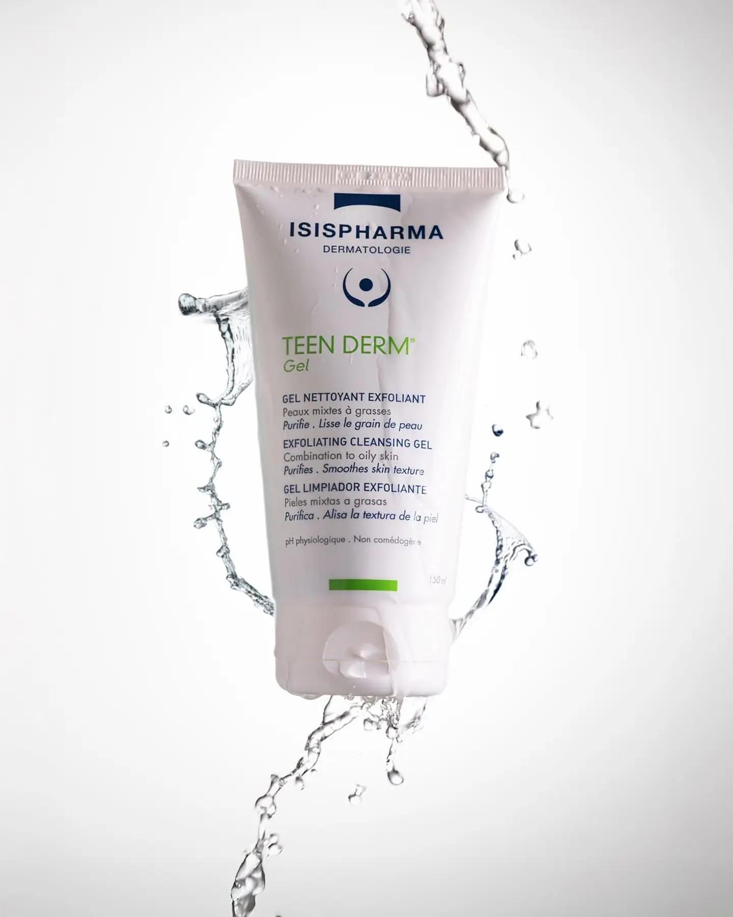 Teen Derm Gel Limpiador Exfoliante | Piel Grasa y con Tendencia Acneica ISISPHARMA 3