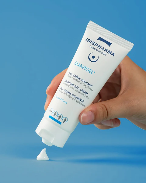 Suavigel ISISPHARMA | Gel-Crema Calmante para Piel Irritada, Sensible y Debilitada | Boutique de Piel
