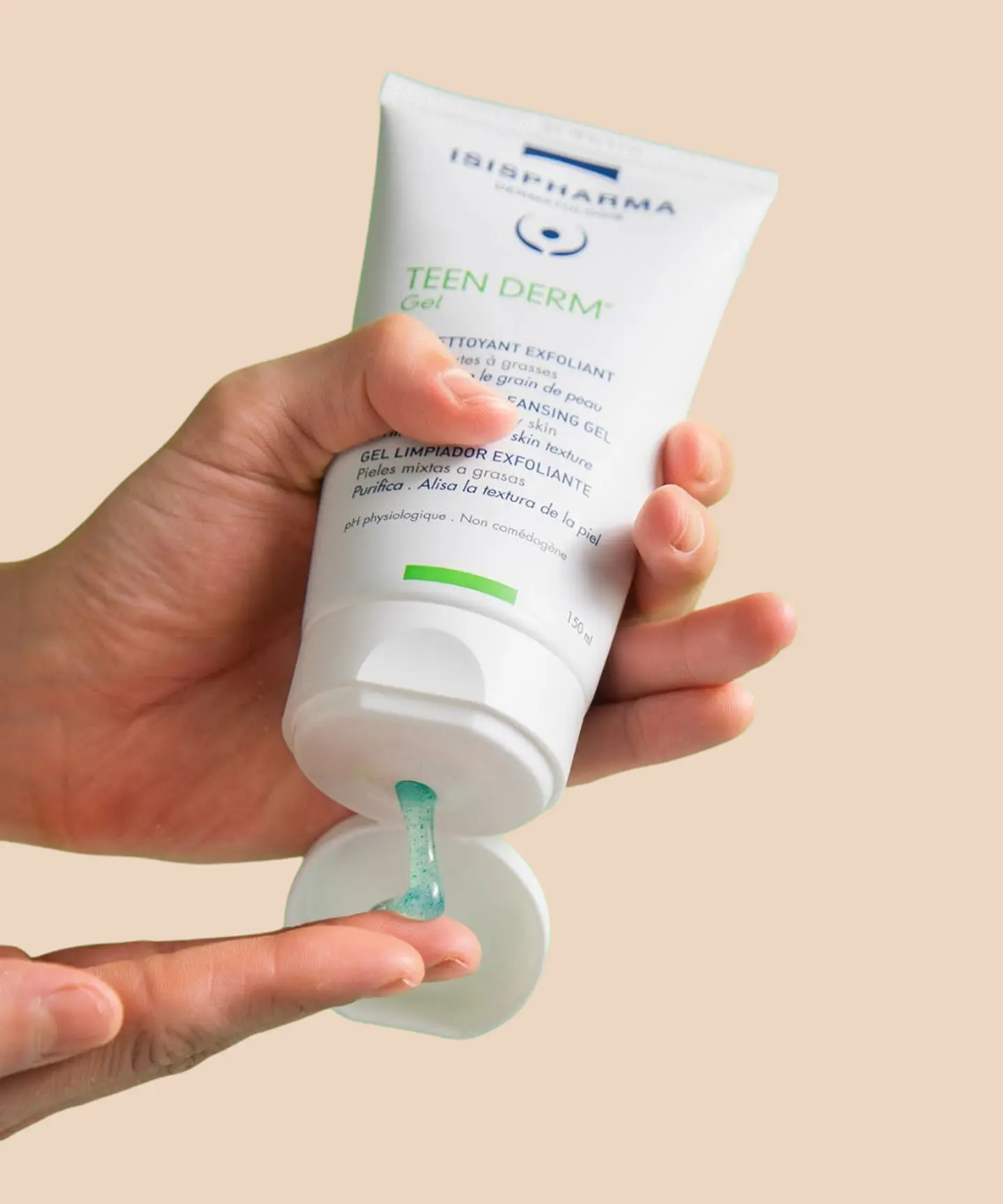 Teen Derm Gel Limpiador Exfoliante | Piel Grasa y con Tendencia Acneica ISISPHARMA 1