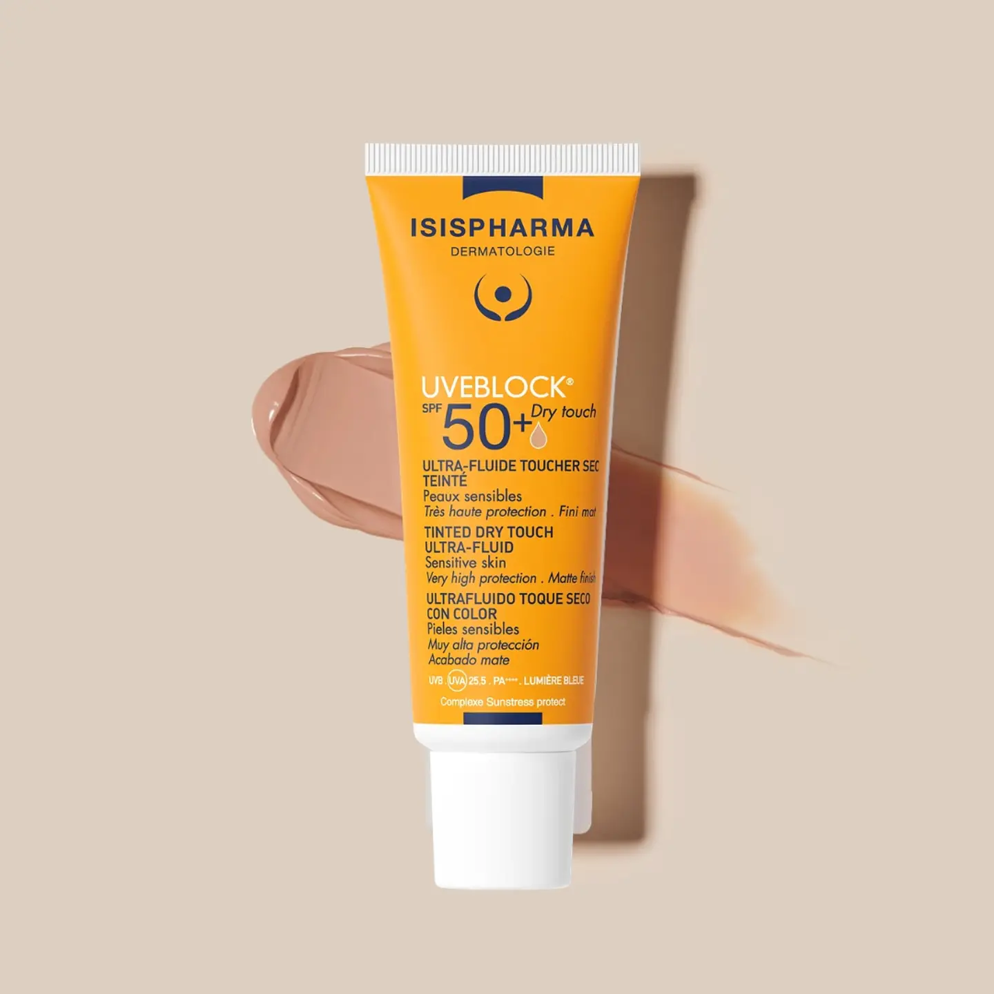 Uveblock Fluido De Alta Protección Color Medium SPF 50+ 40ml 1