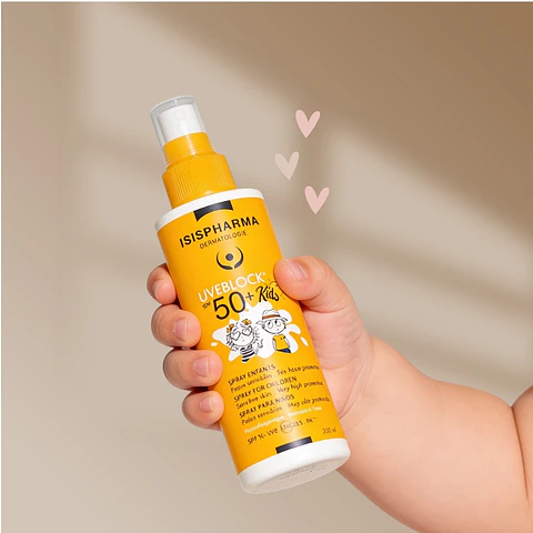 Uveblock Spray De Alta Protección Para Niños SPF50+ 200ml Isispharma