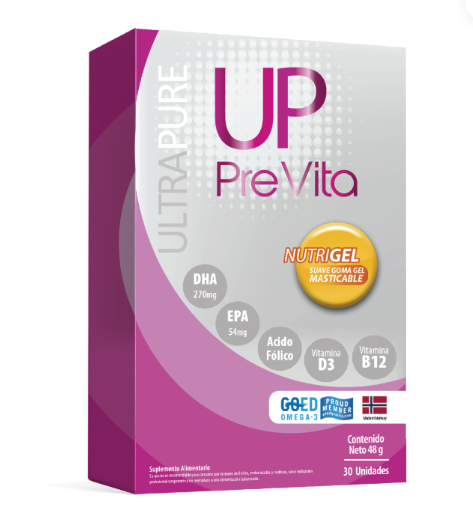 UP Previta Nutrigel® Ultra Pure 30 Unidades Laboratorio Newscience