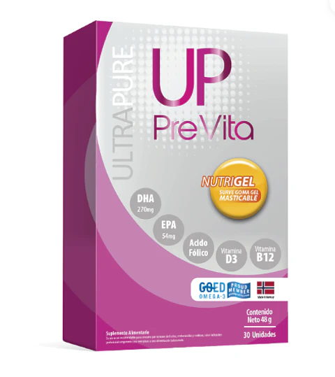 UP Previta Nutrigel® Ultra Pure 30 Unidades Laboratorio Newscience
