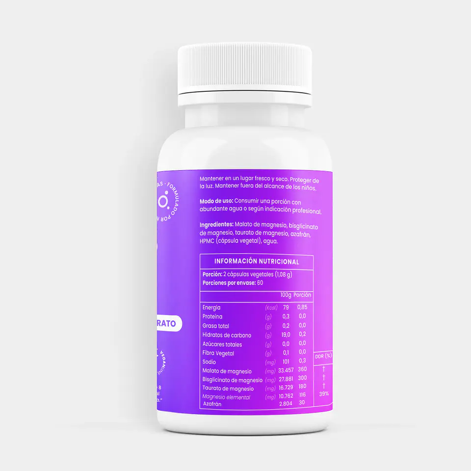 Ultra Magnesio Triple – 60 cápsulas Ortomolecular 2