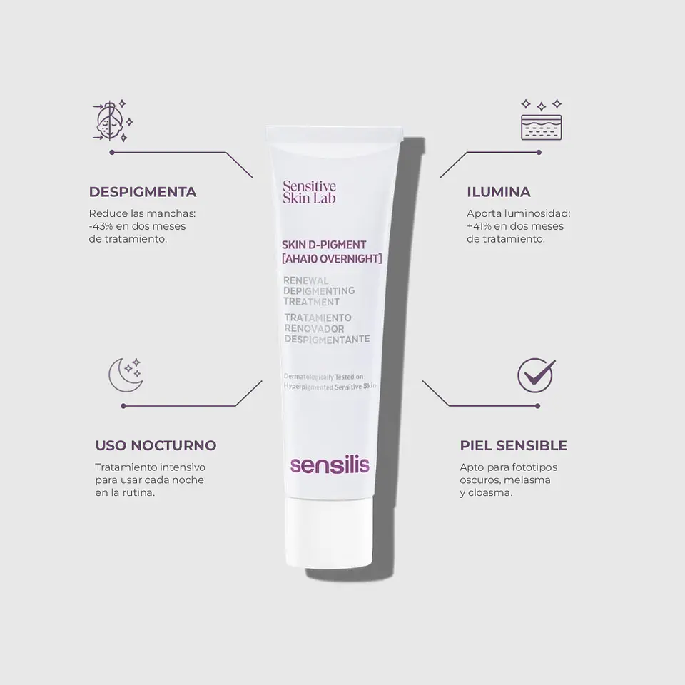 Skin D-Pigment [AHA 10 Overnight] Sensilis 2