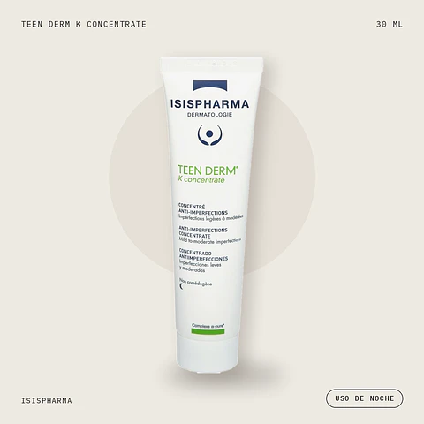 Teen Derm K Concentrate Concentrado Antiimperfecciones 30 ml
