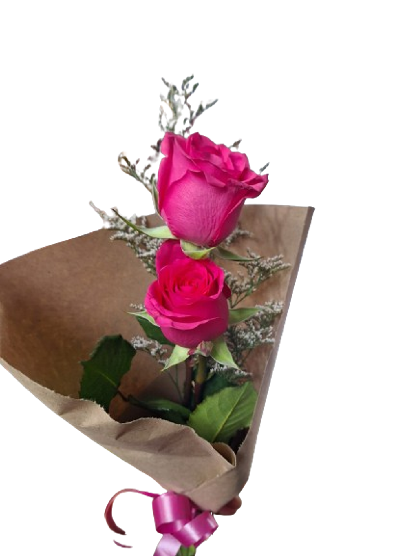 Solitario Rosa Rosada X2 1