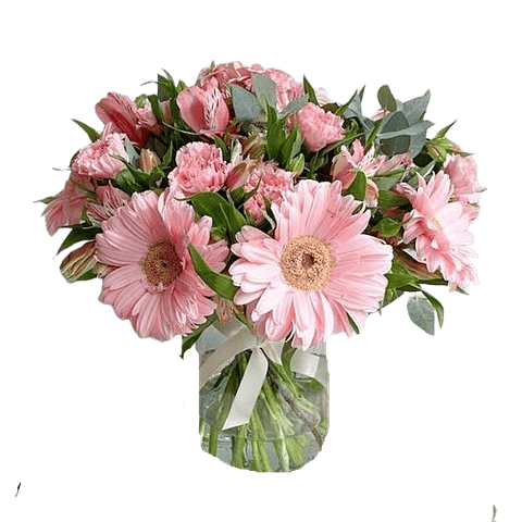 Ramo De Gerberas Con Astromelia