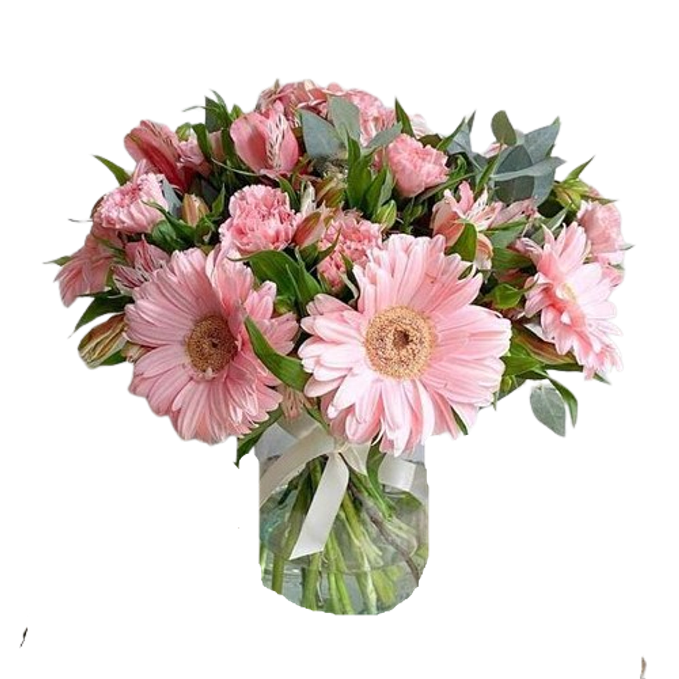 Ramo De Gerberas Con Astromelia 1