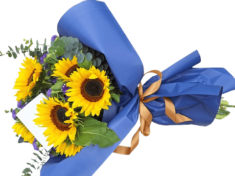 Bouquet De 8 Girasoles