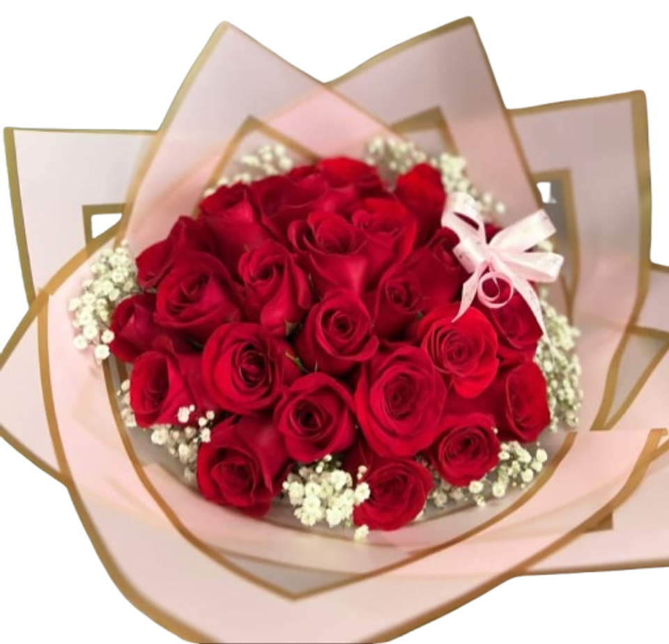 Bouquet De 50 Rosas Rojas 1