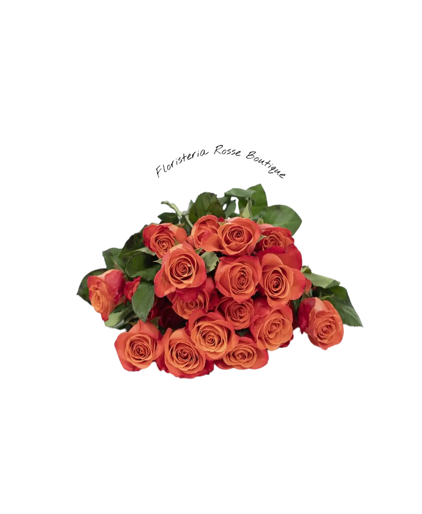 Paquete de 24 Rosas Naranjas 1