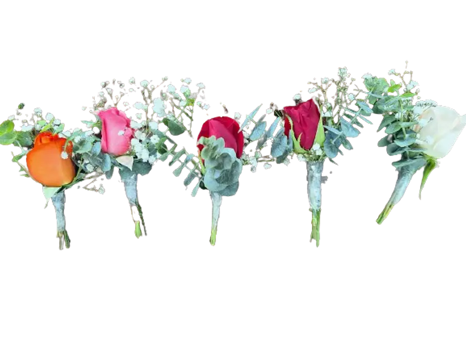 Flores de Boutonnières X5 2