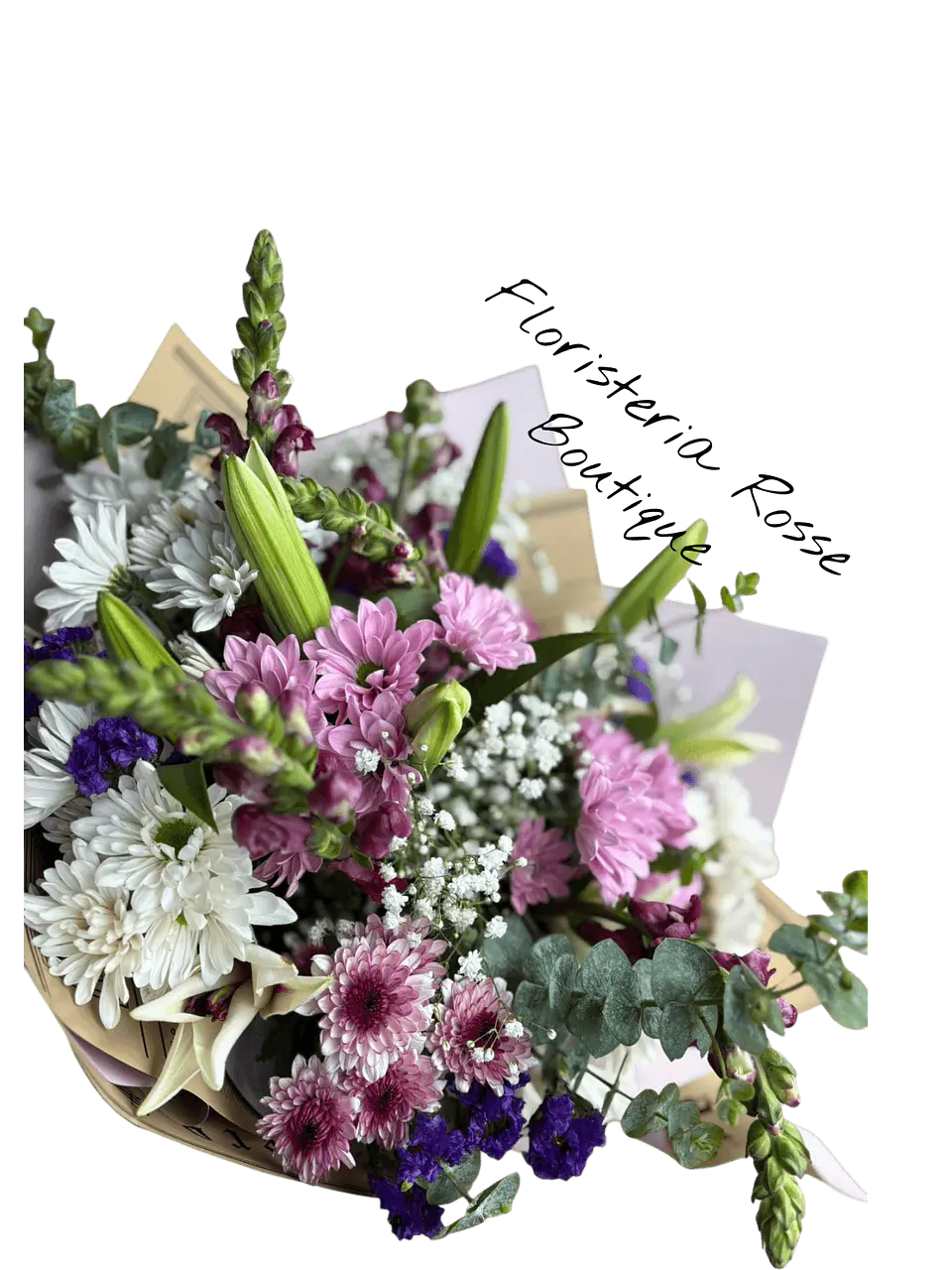Bouquet de Flores Surtidas de Lirios y Margaritas 1