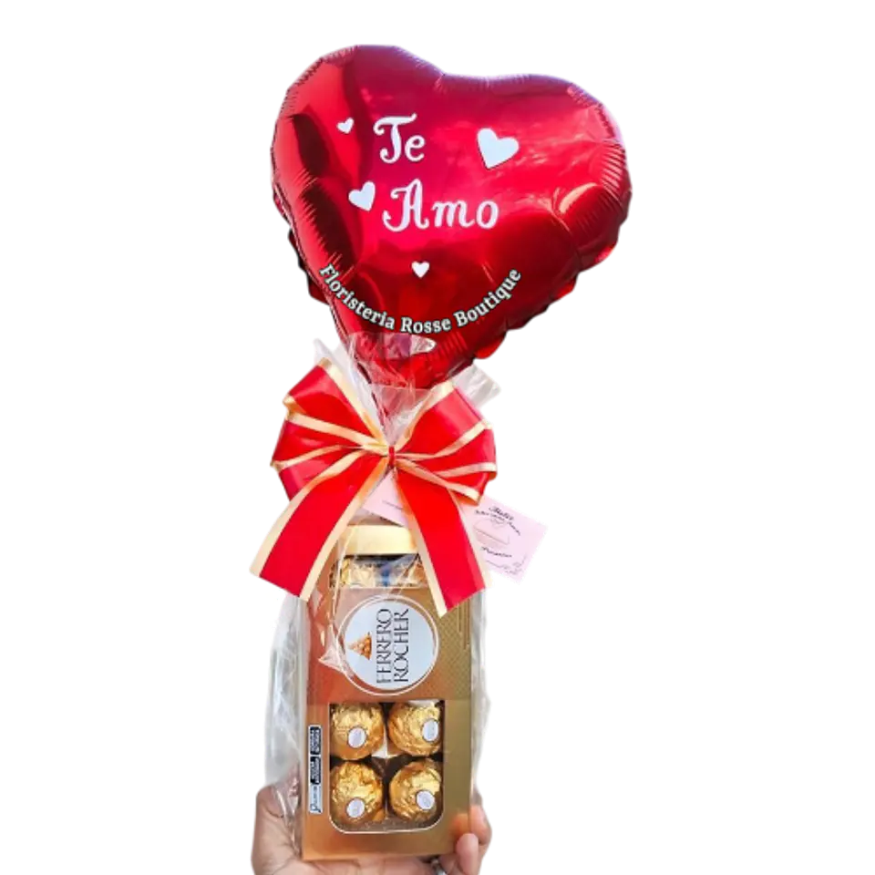 Dulce Detalle Chocolate Ferrerox8 y Globo 1