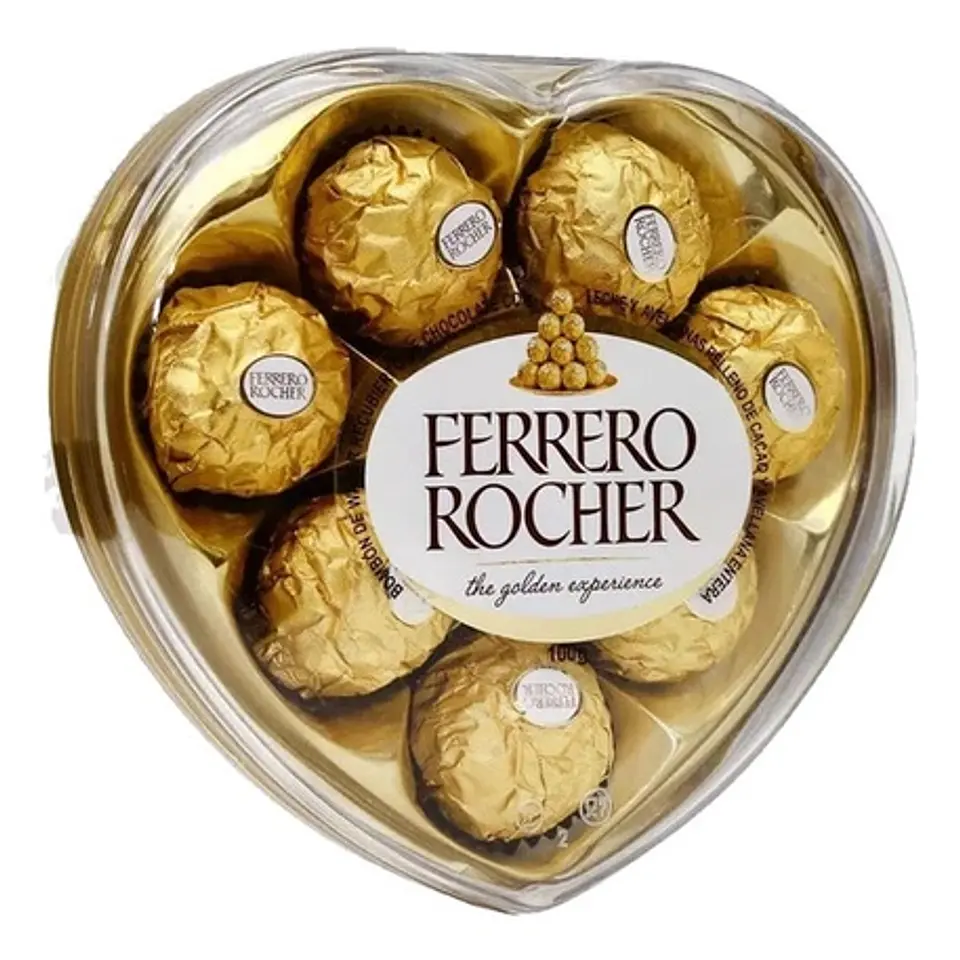 Chocolate Ferrrero Rocher X8 Corazón 1