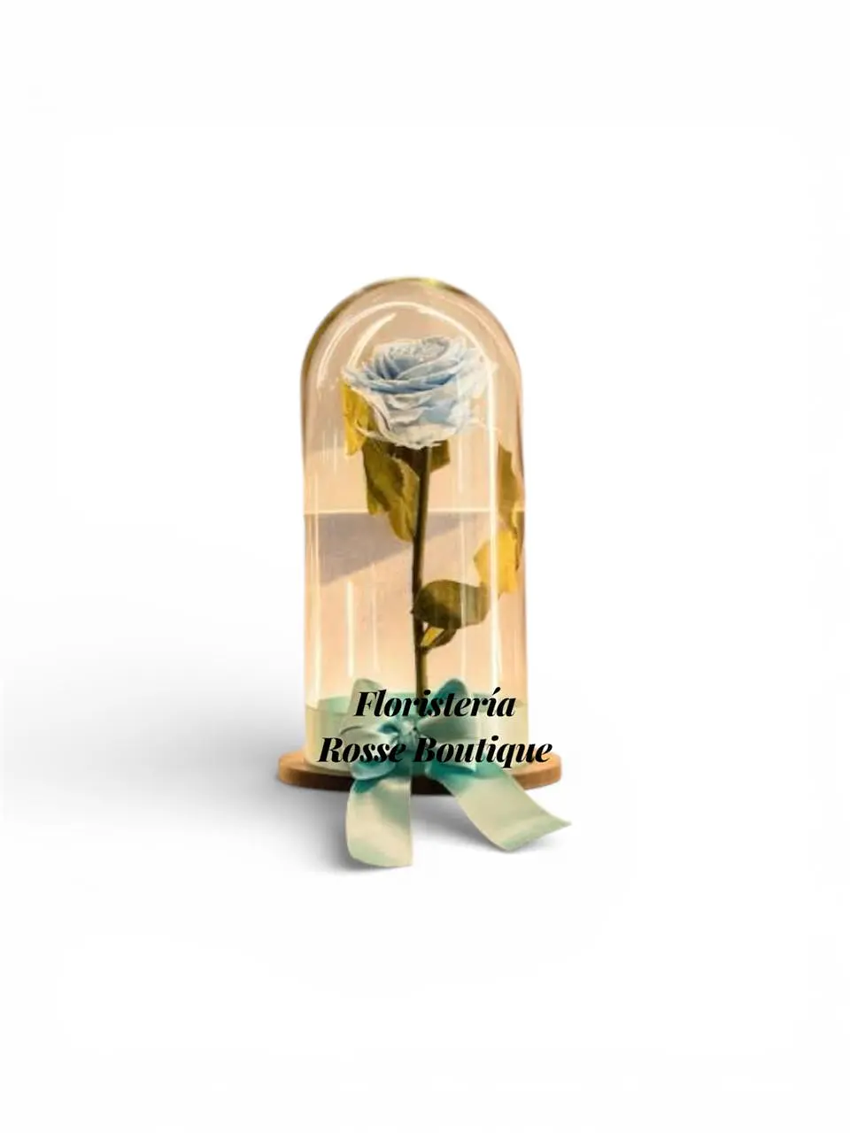 Rosa Preservada Azul 1
