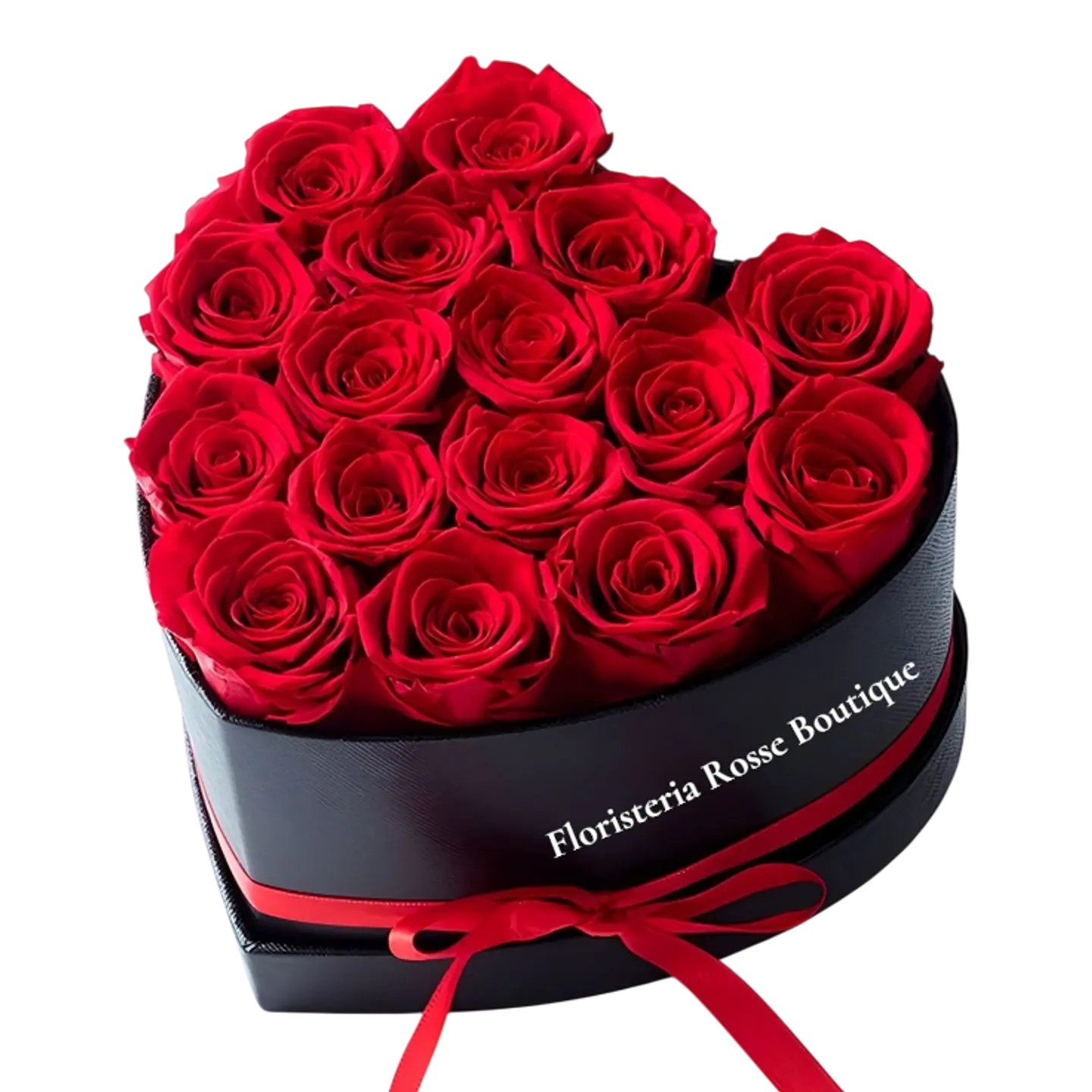 Caja de Corazón 24 Rosas Rojas 1