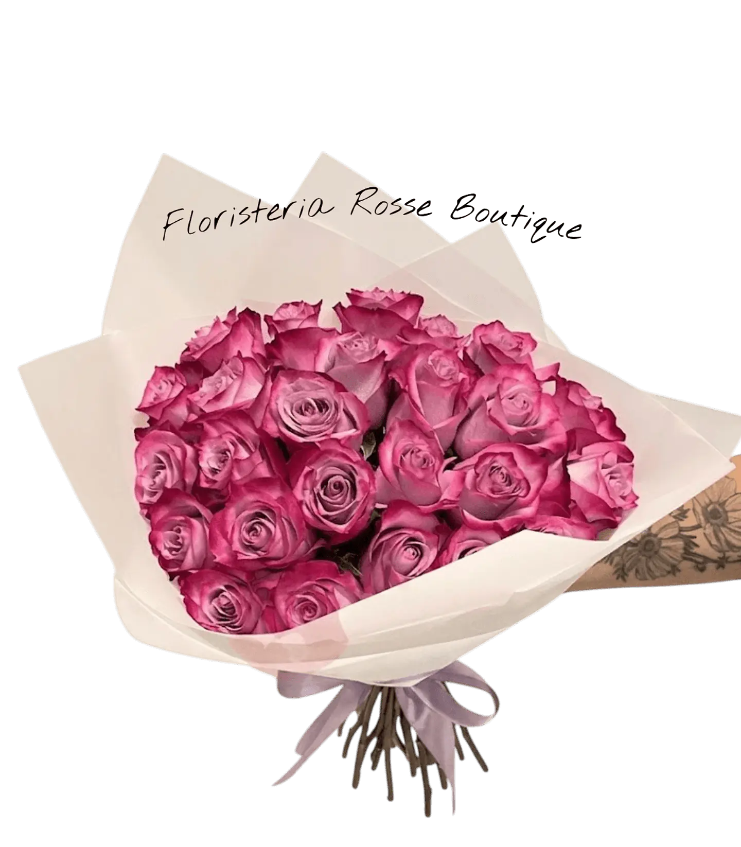 Bouquet de 48 Rosas Moradas o Lilas 1