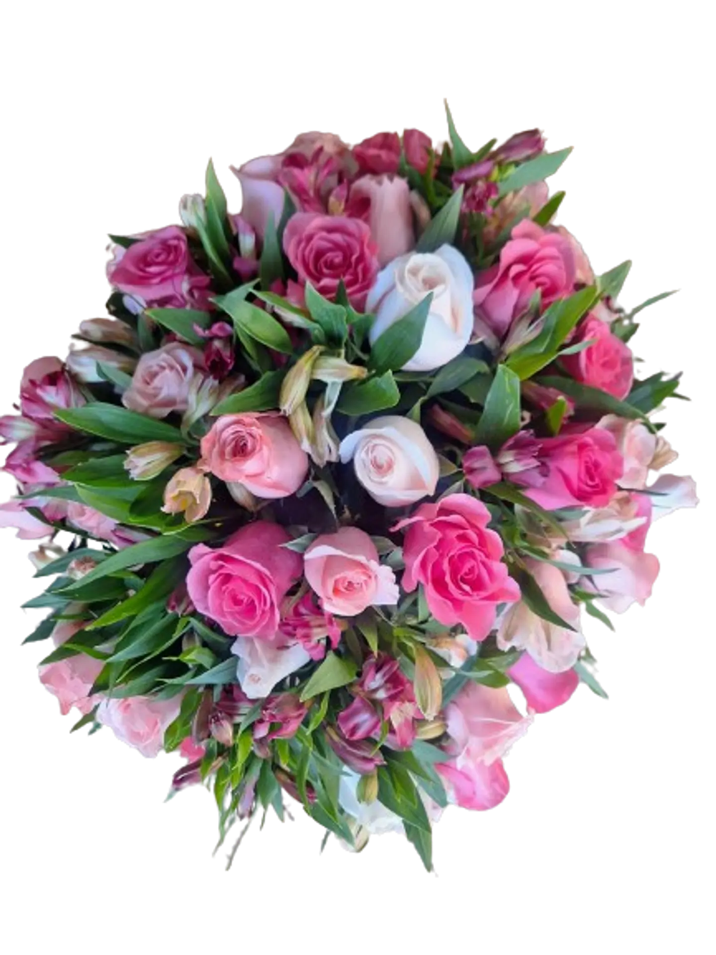 Arreglo de Astromelia y Rosas 1
