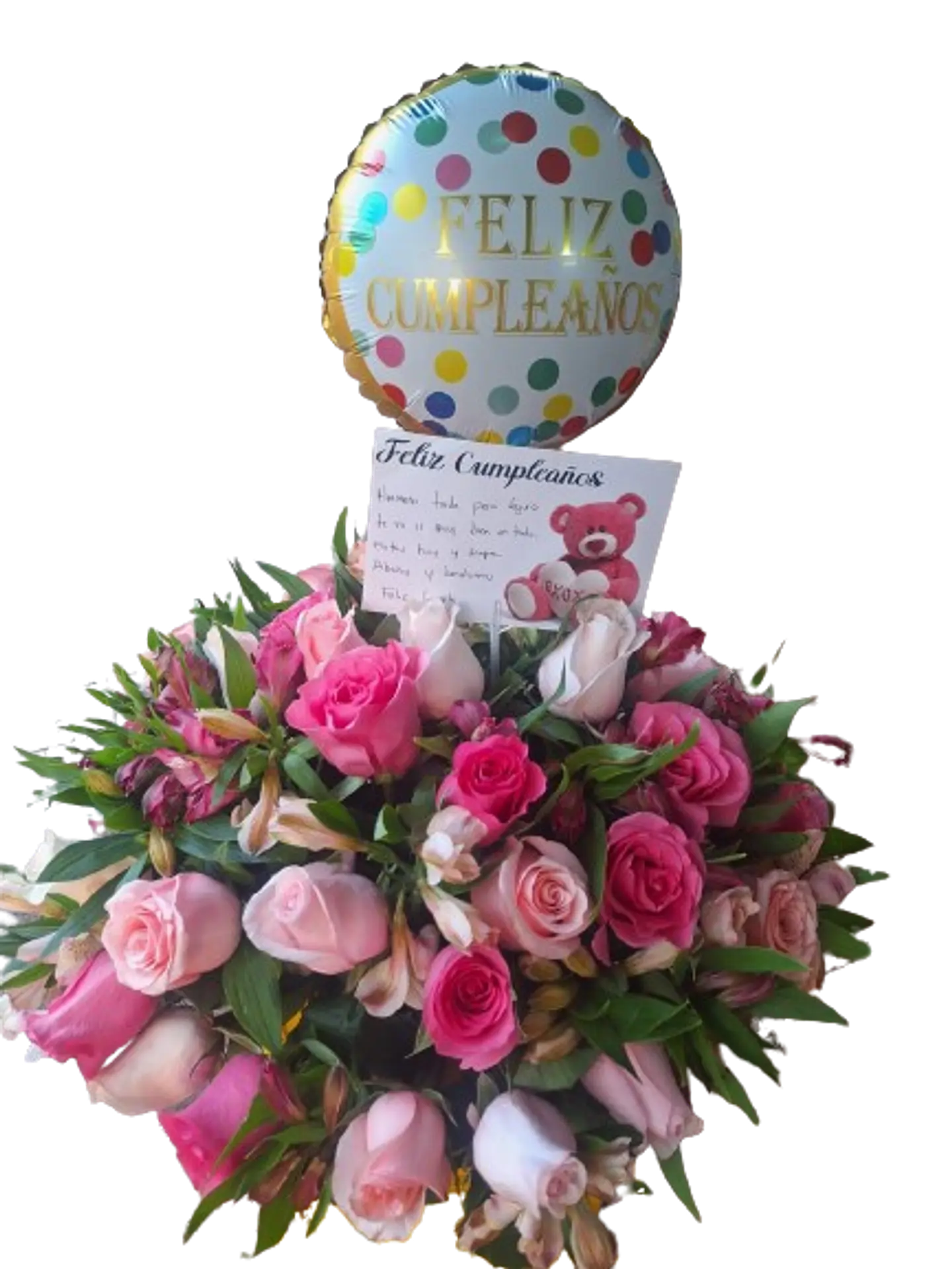 Arreglo de Astromelia y Rosas 2