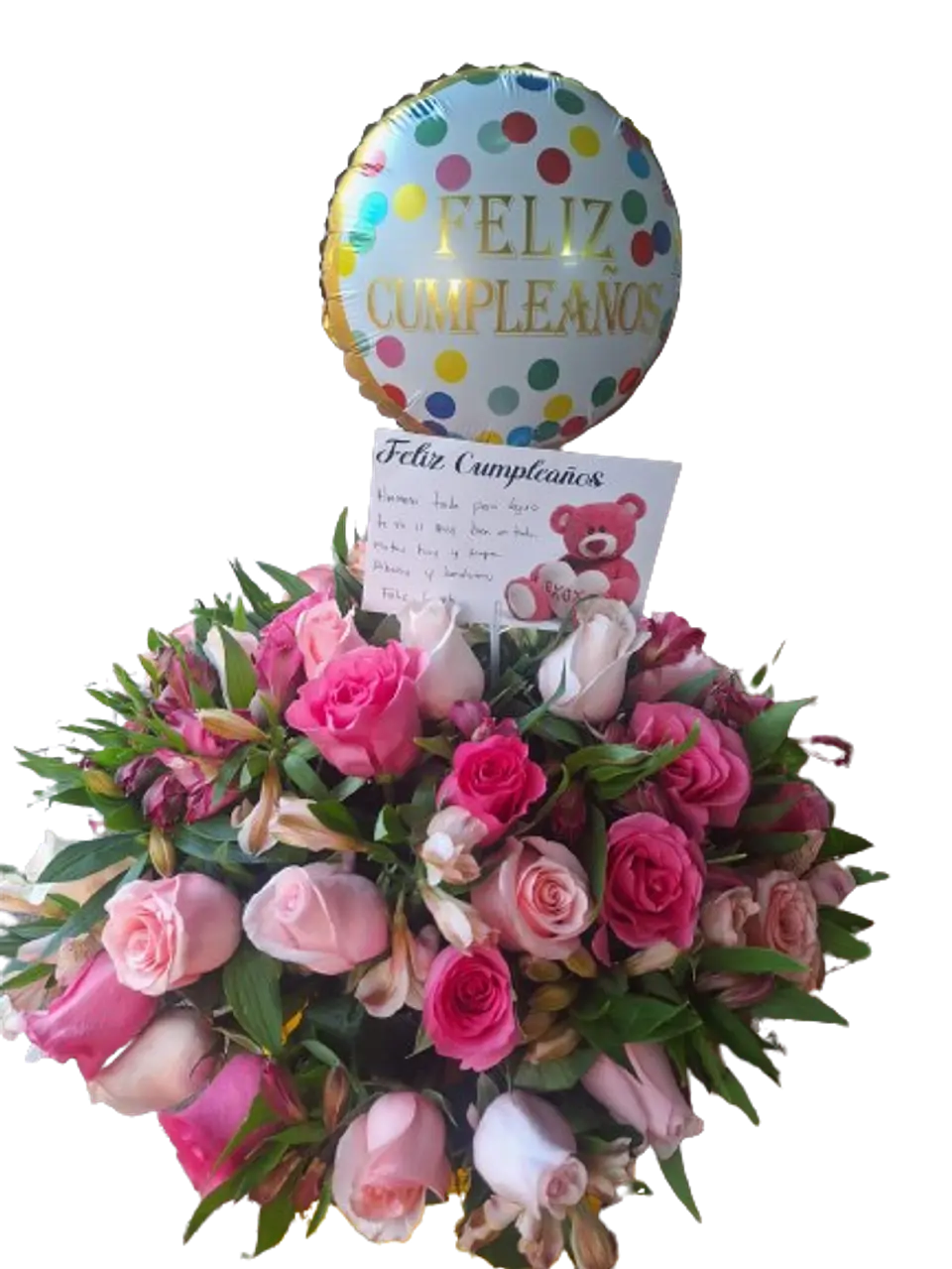 Arreglo de Astromelia y Rosas 2