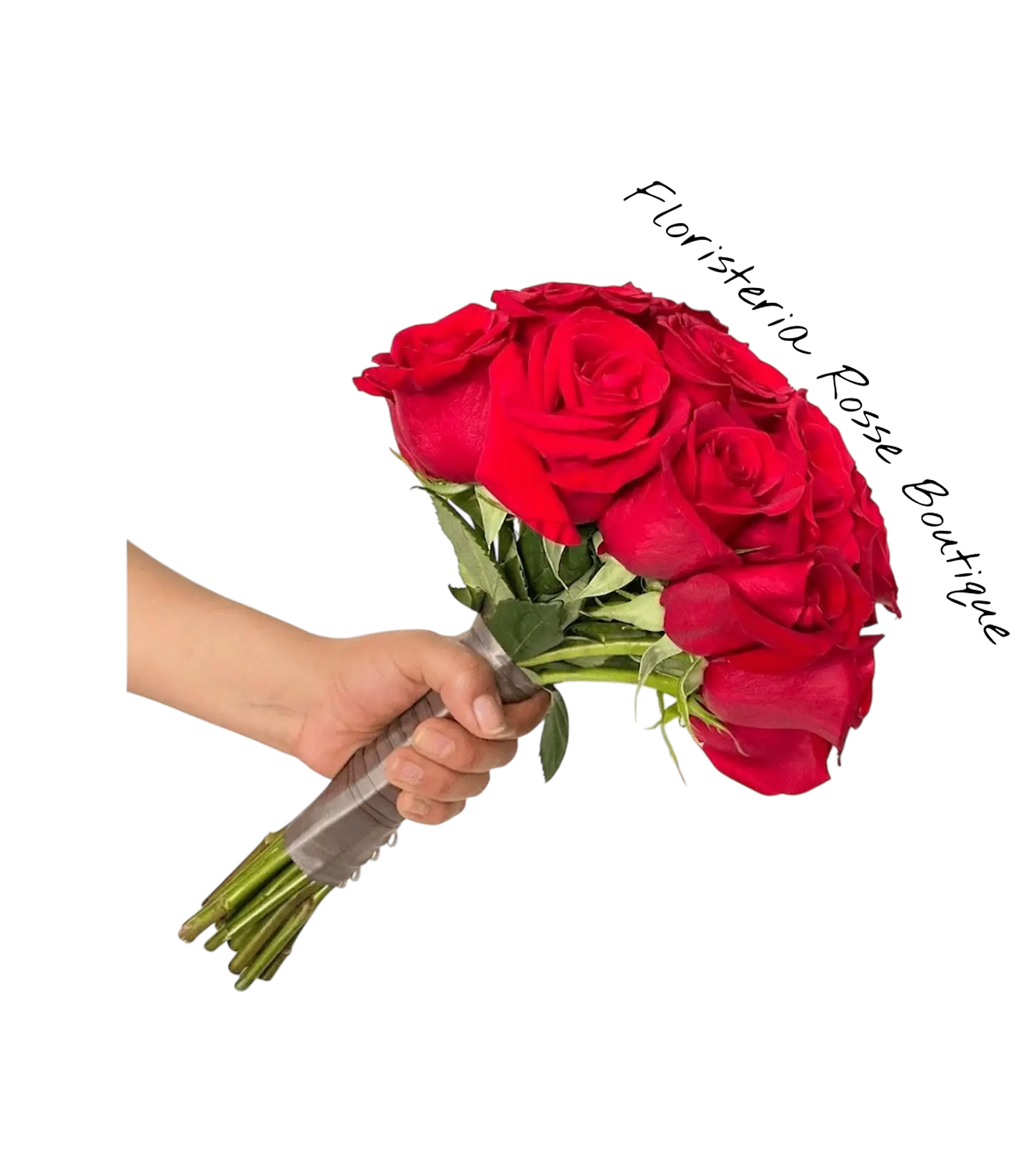 Ramo Novia Rojo de 12 Rosas 1