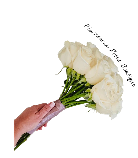 Bouquet de 12 Rosas Blancas