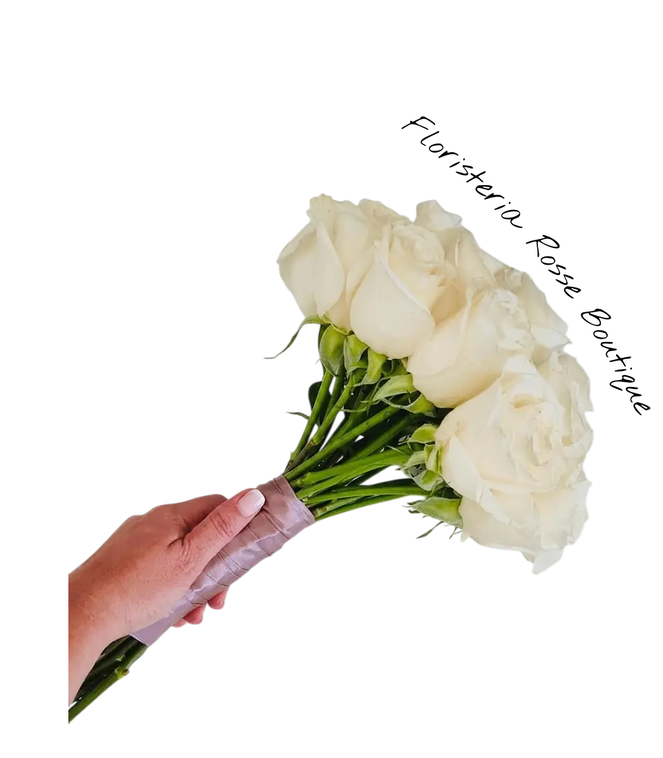Bouquet de 12 Rosas Blancas 1