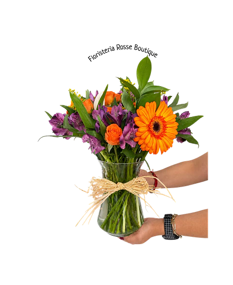 Jarrón de Flores Surtidas