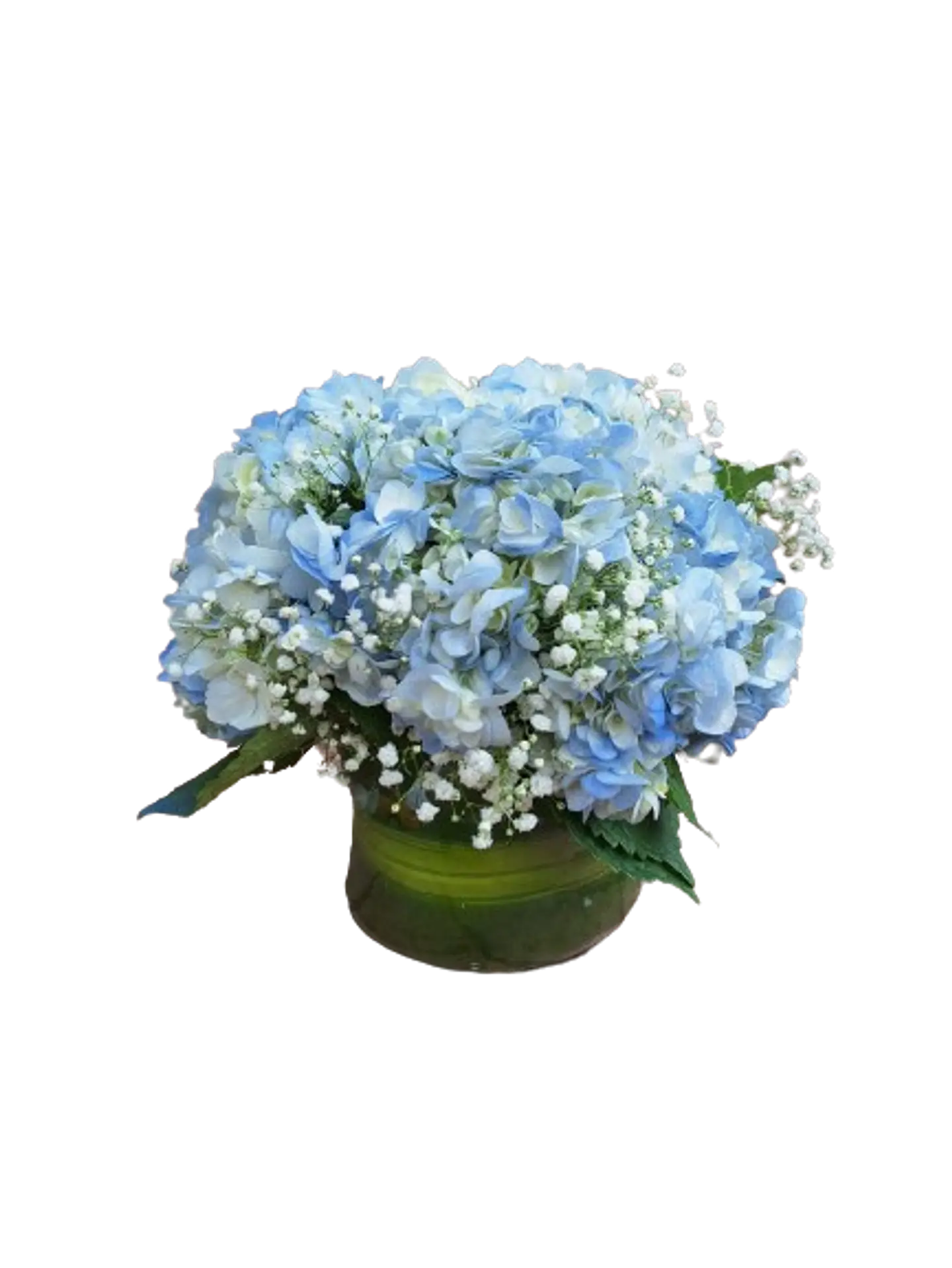 Jarrón de 4 Hortensias Azules 1