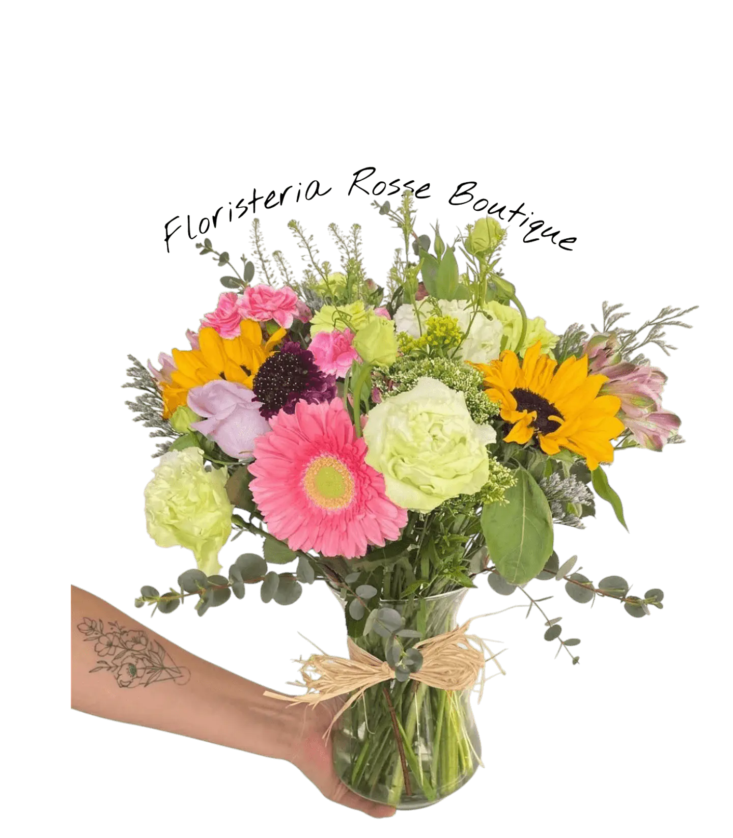 Jarrón de 25 Tallos de Flores Surtidas 1