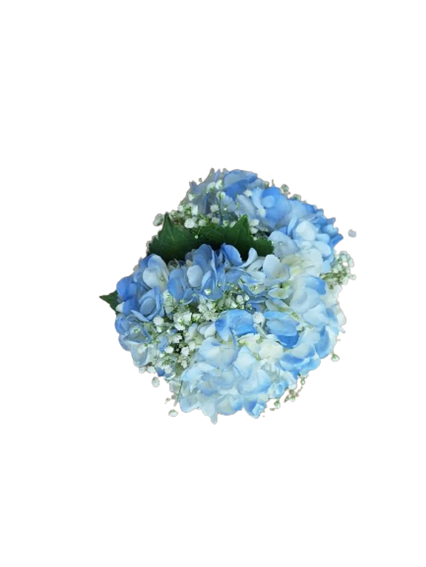 Jarrón de 4 Hortensias Azules 2