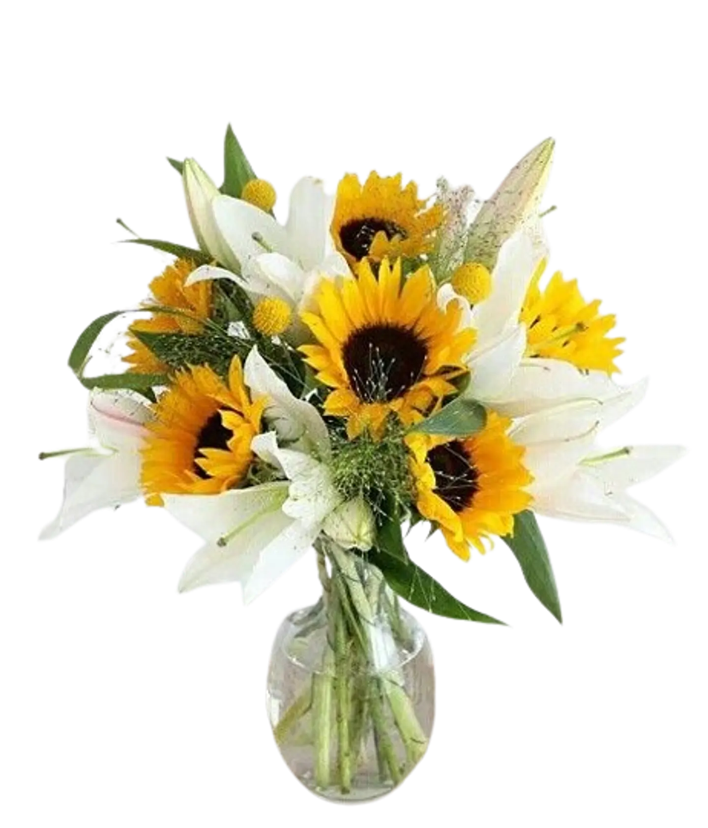 Ramo de Girasol y Lirios 1