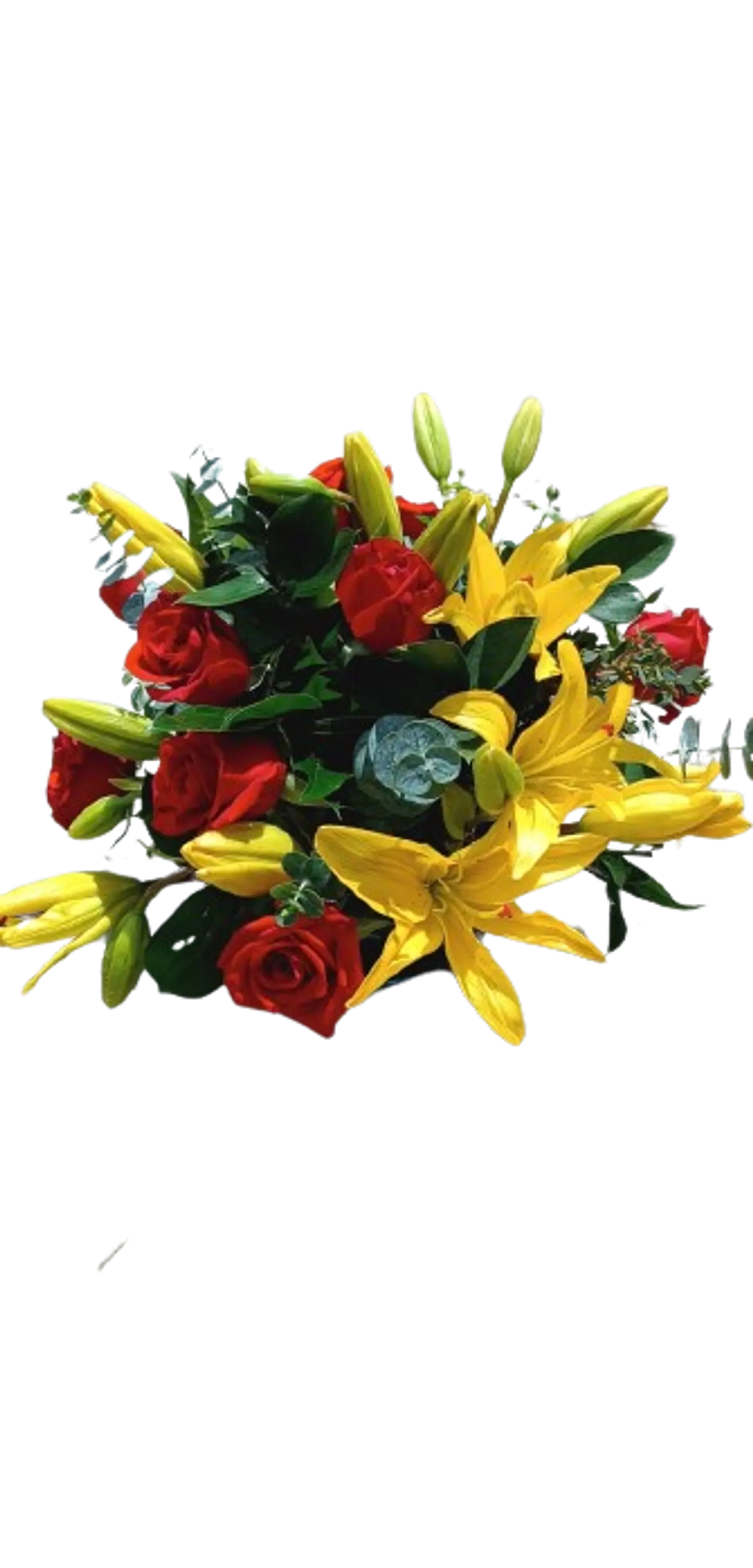 Bouquet Lirios Entre Pétalos 1